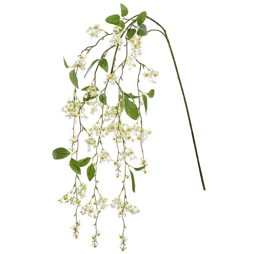 56" LILAC HANGING SPRAY WHITE
