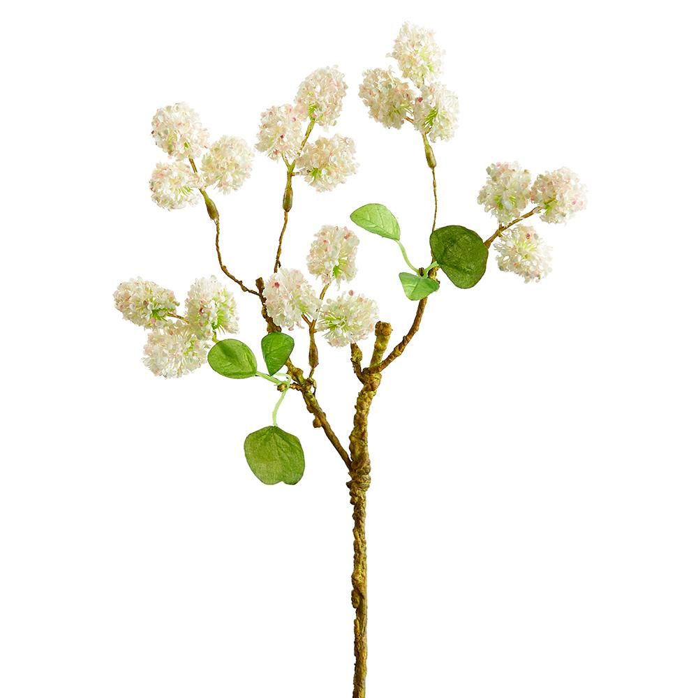 14" MINI VIBURNUM SPRAY SOFT PINK