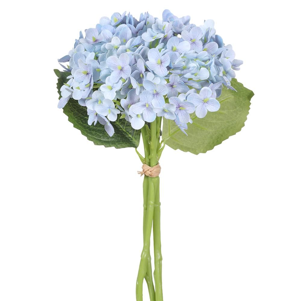 13" HYDRANGEA BUNDLE DELPHINIUM