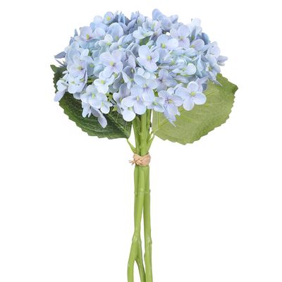 13" HYDRANGEA BUNDLE DELPHINIUM