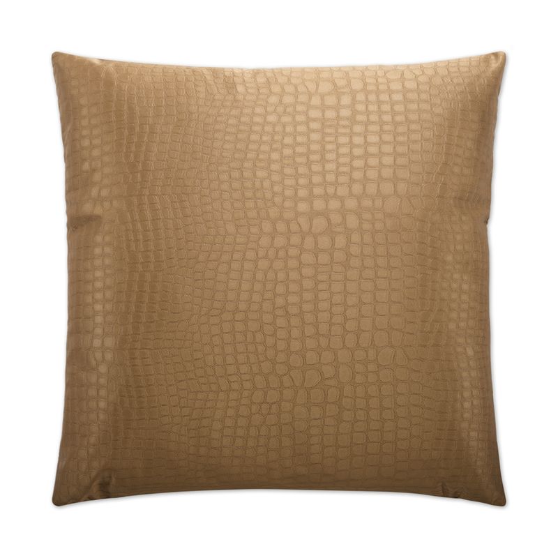 CROC GOLD PILLOW
