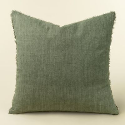 LINA LINEN PILLOW - LAUREL