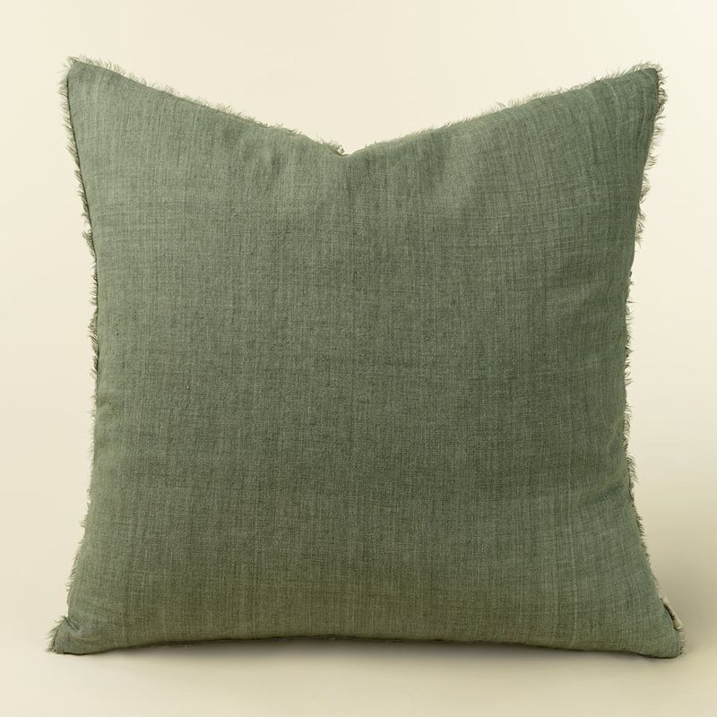 LINA LINEN PILLOW - LAUREL