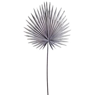 30" FAN PALM SPRAY GRAY