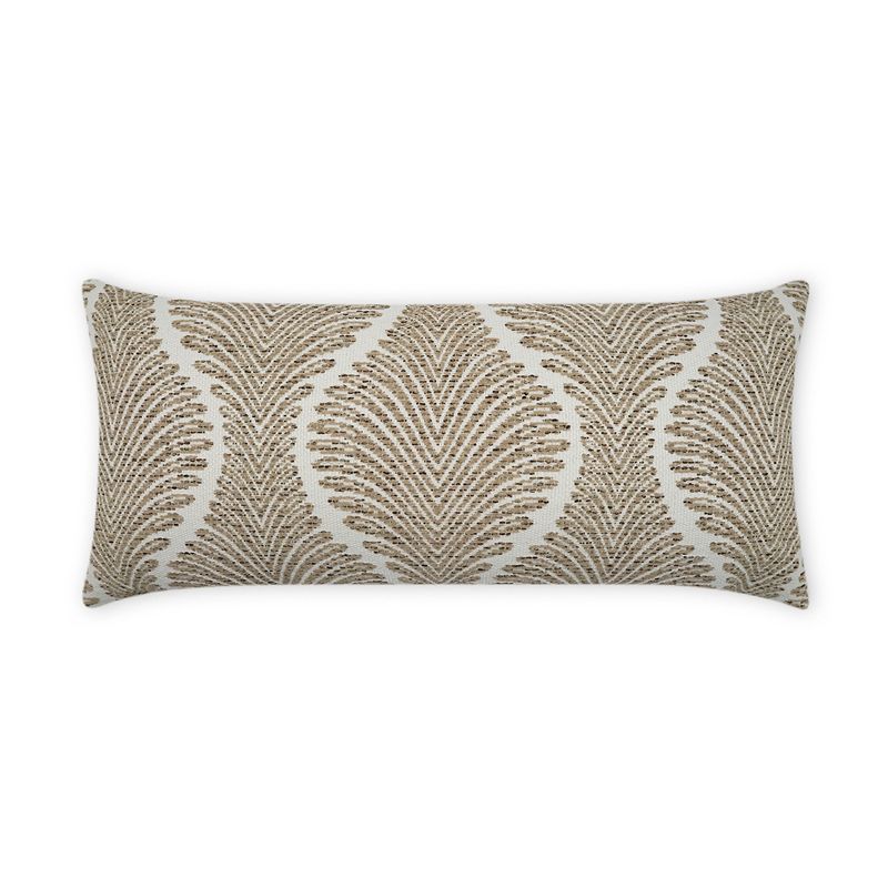PALMYRA TAUPE OUTDOOR LUMBAR PILLOW