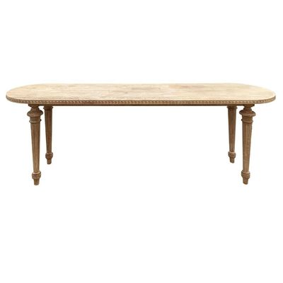 ABBEY CONSOLE TABLE, 78" - NEW WHITE WASH