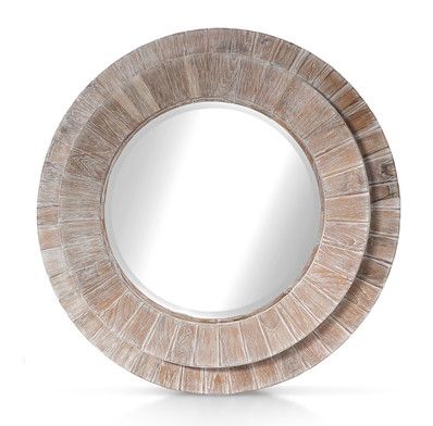 MEGAN MIRROR - WHITE WASH