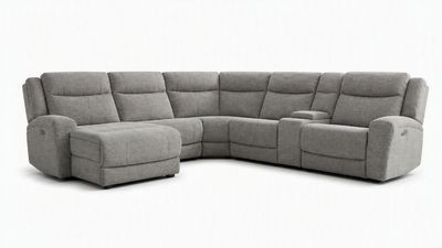 LUCIE DOVE 6-PIECE POWER RECLINER SECTIONAL W/ CHAISE