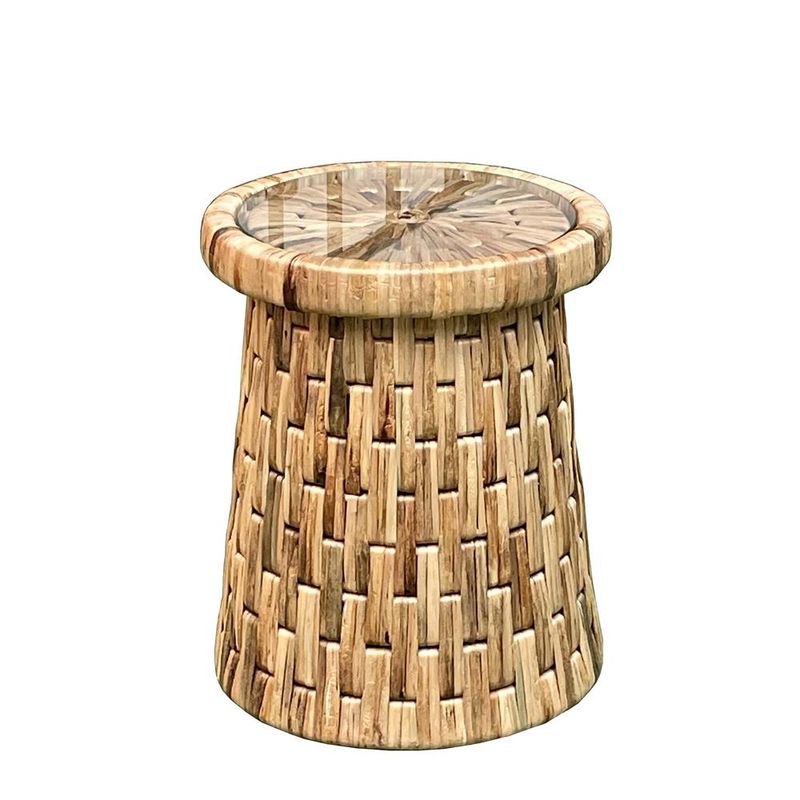 DRUM END TABLE