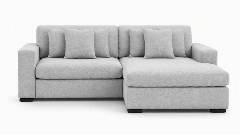 DUNCAN COIN 2 PIECE SECTIONAL W/ LAF SLIDER CHAISE