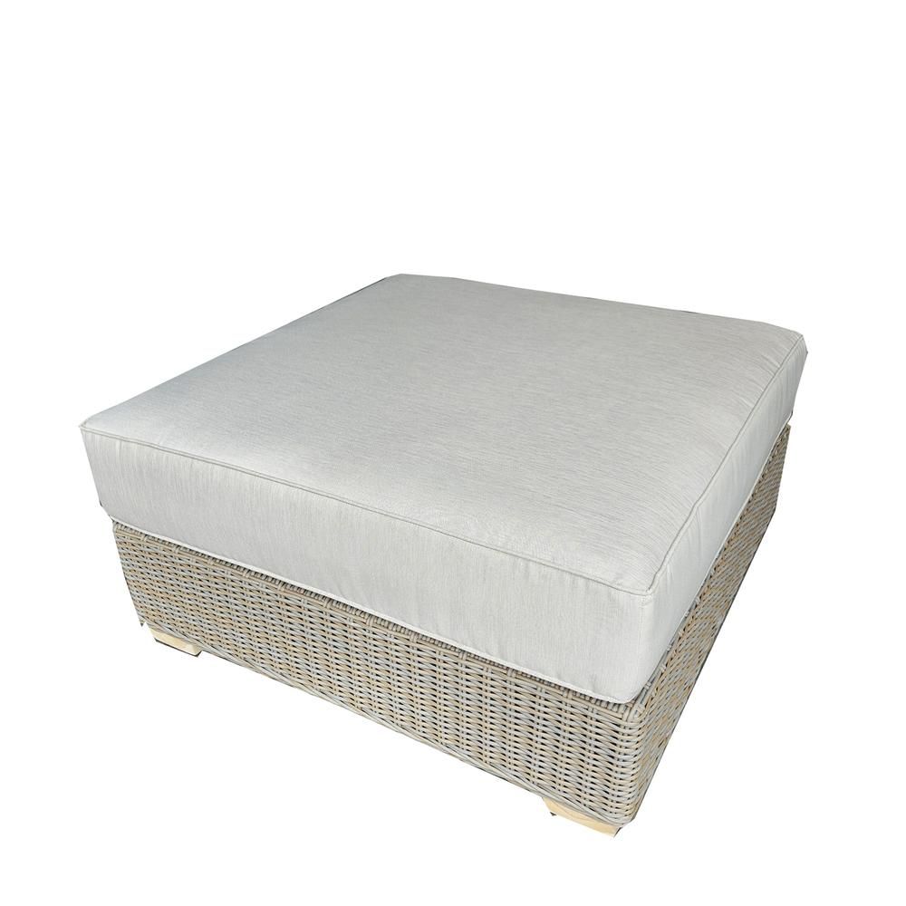 NAUTILUS OUTDOOR EXTRA LARGE OTTOMAN - KUBO GREY