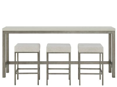 OASIS CONSOLE W/ STOOLS