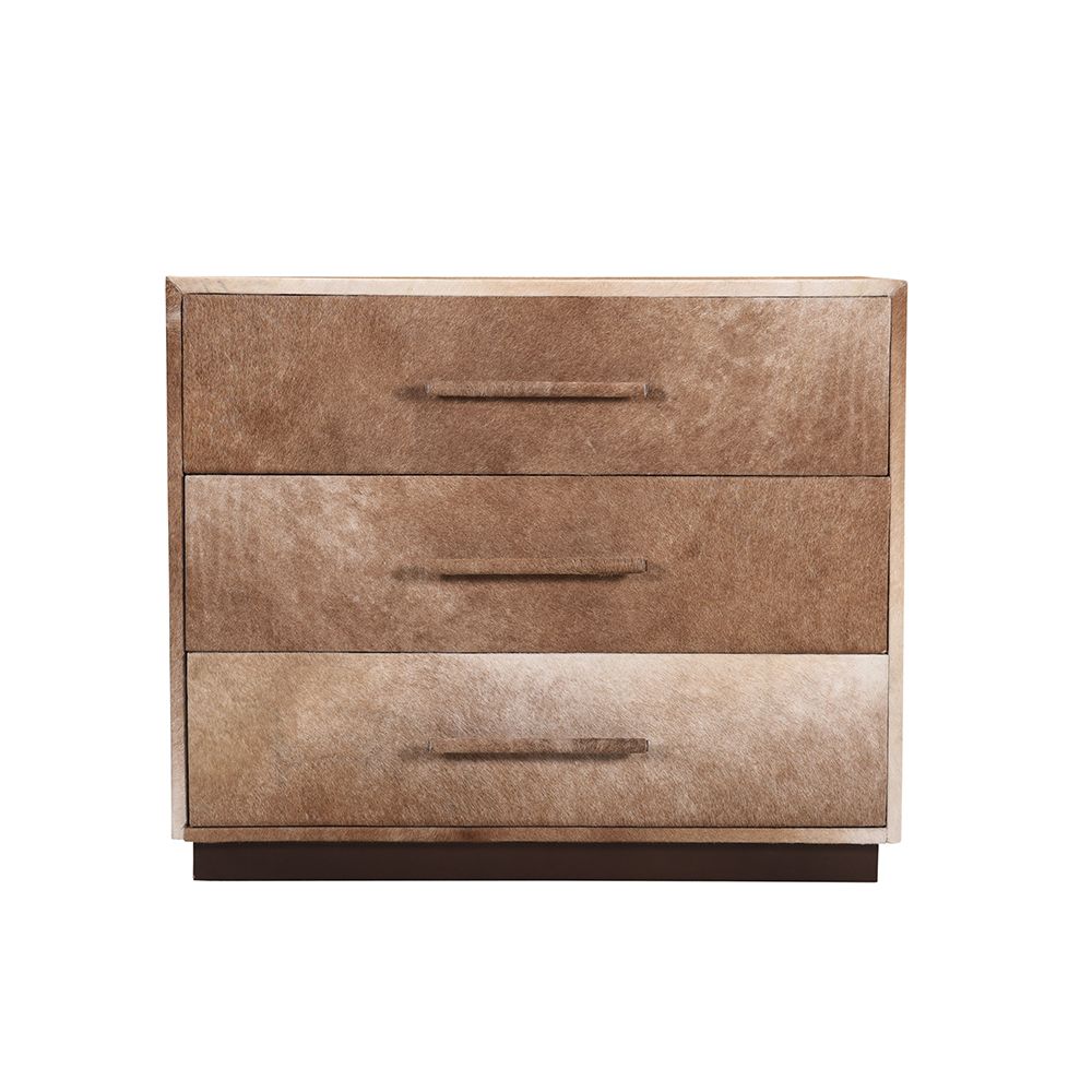 SOUTHFORK ACCENT CHEST, Color: COW HIDE, BROWN