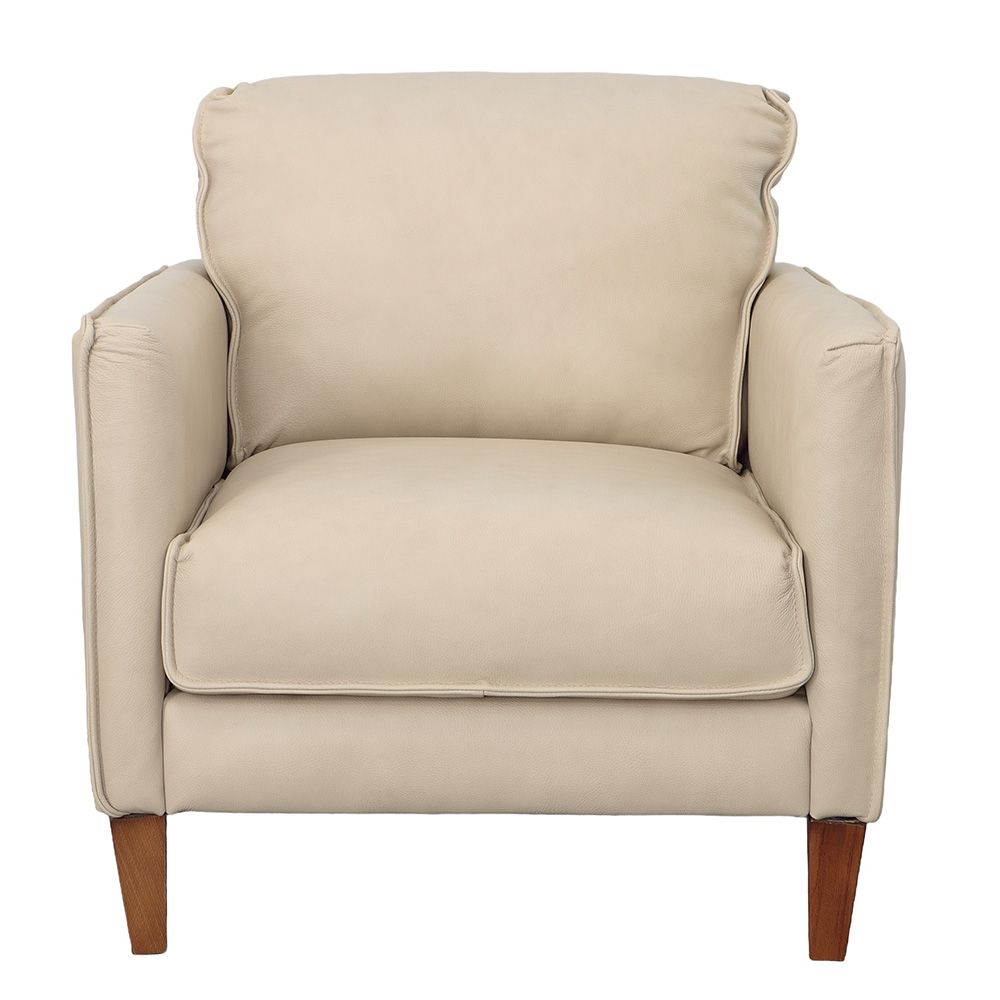 BRUNO ACCENT CHAIR, Color: CURASCO BONE
