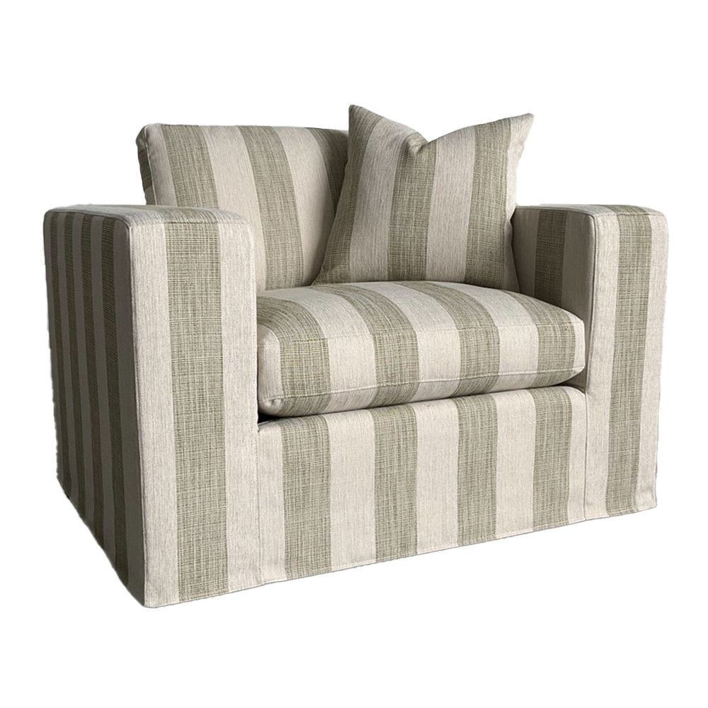 DYLAN SLIPCOVER LOUNGE CHAIR, Color: PASSAGE BOTTLE