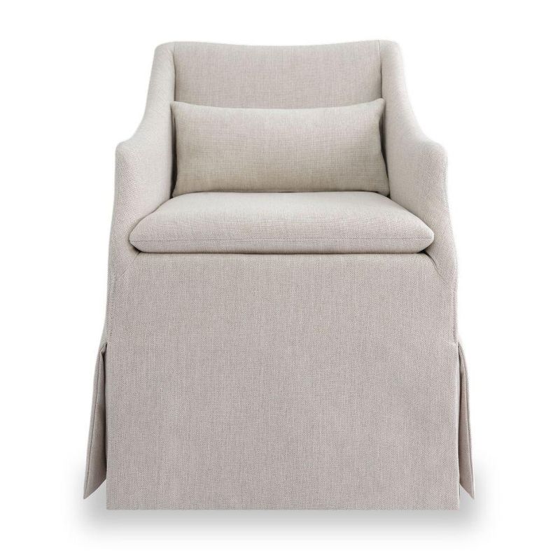 EVERLEE CASTERED DINING CHAIR