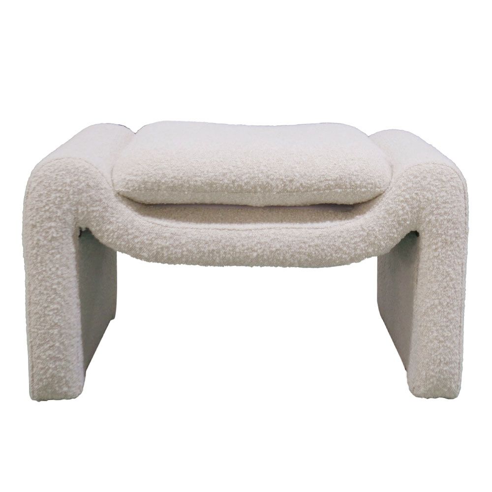 MASSIMO BENCH, Color: BOUCLE IVORY, Size: 31"