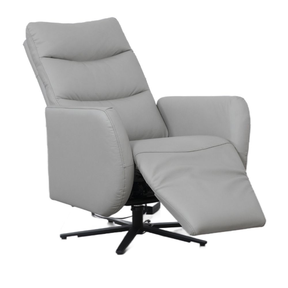 GRANT POWER RECLINING SWIVEL CHAIR, Color: OSLO SKY