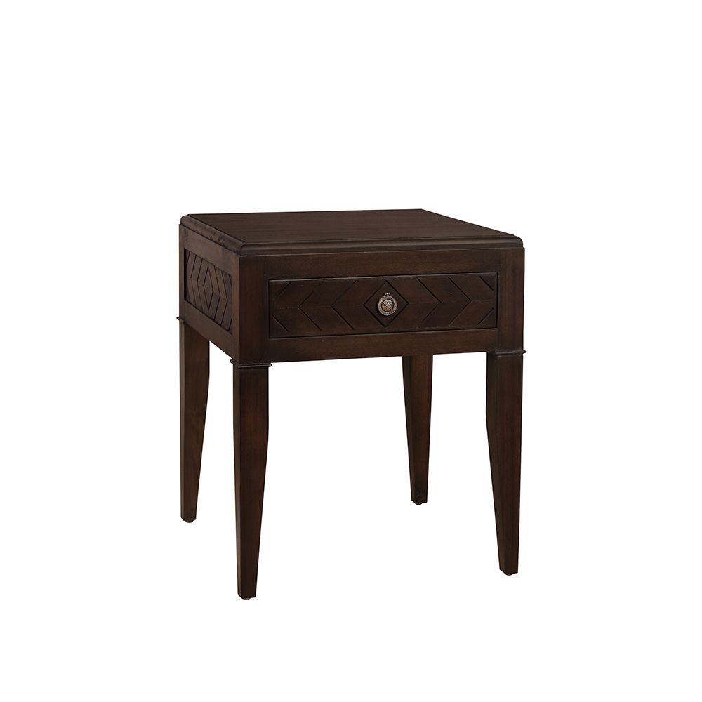 MANNING END TABLE, Color: WALNUT