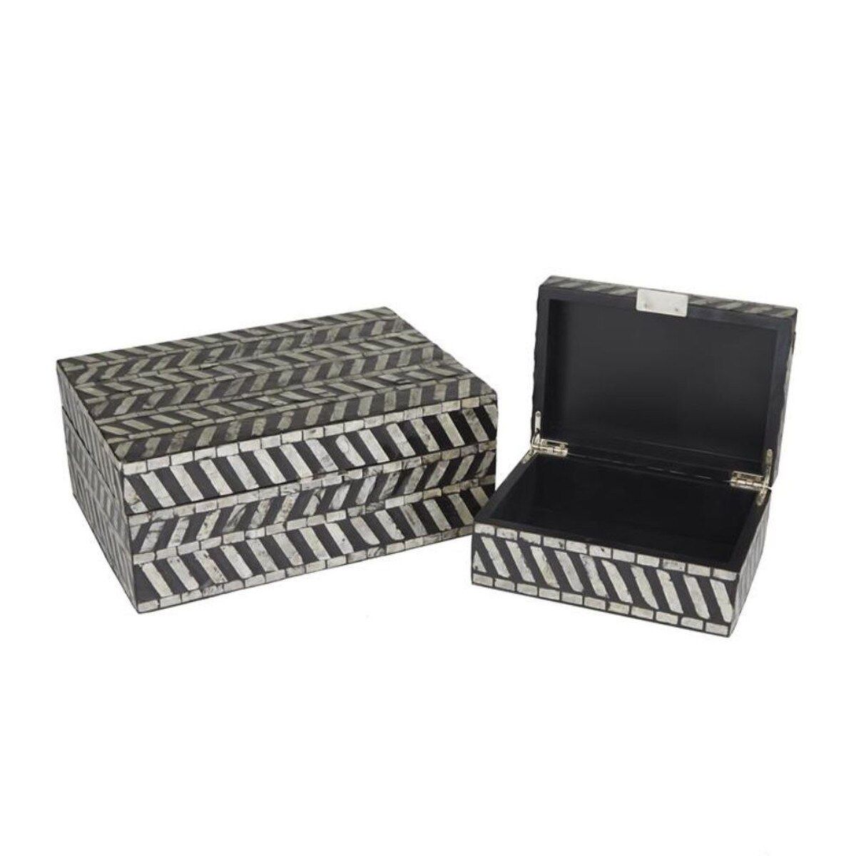 MOTHER OF PEARL BOX, Size: 8"