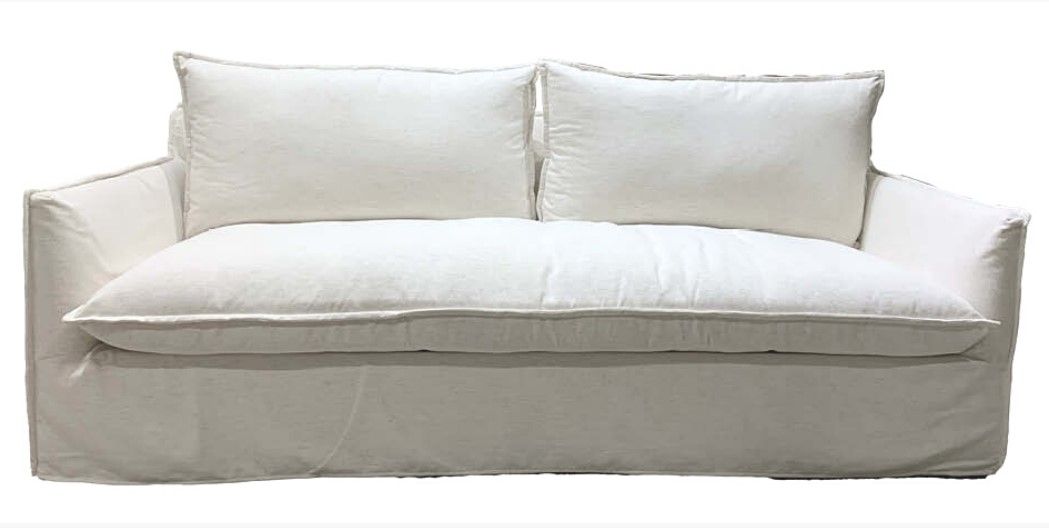 SELDON SOFA, 96", Color: NOMAD SNOW