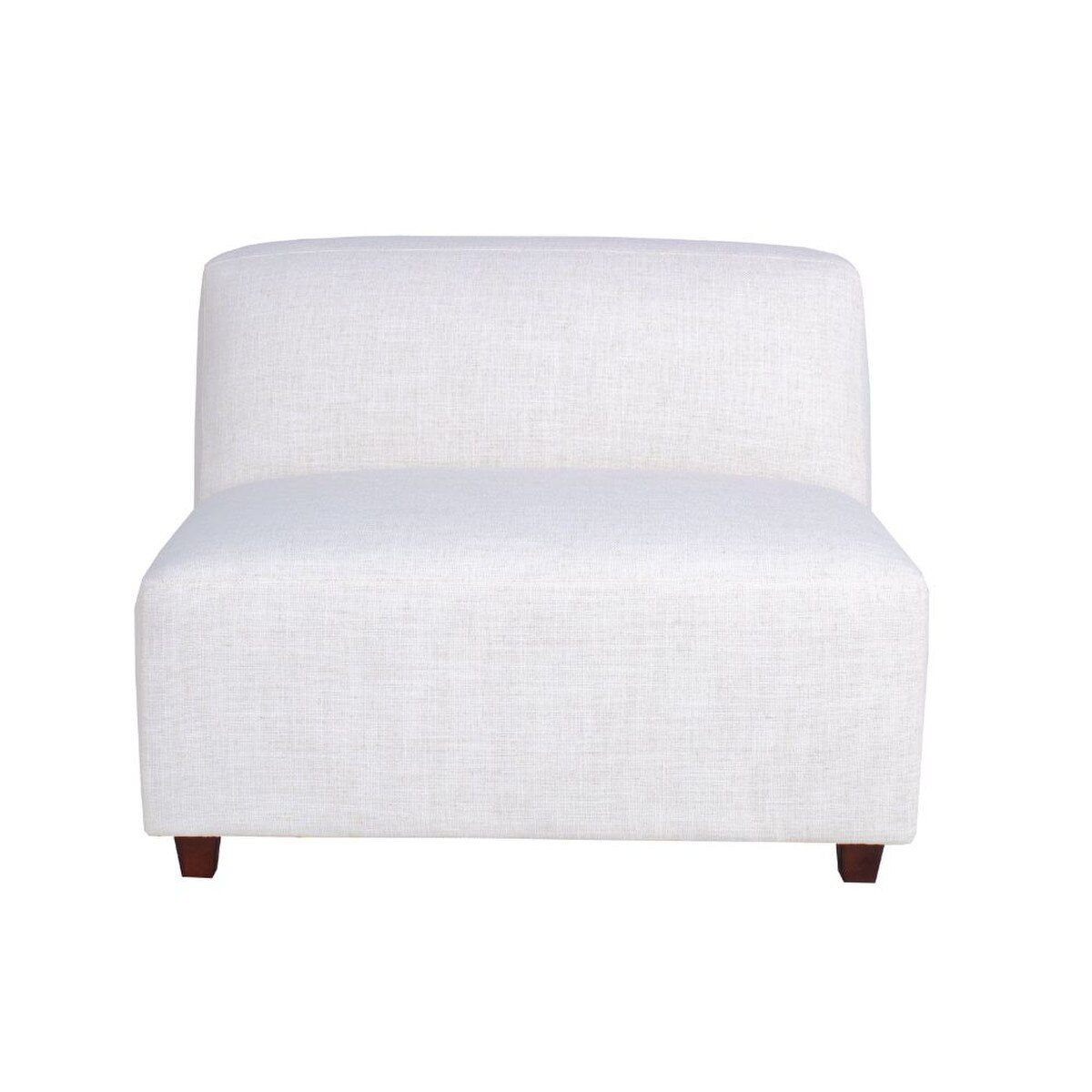 BRAXTON MODULAR SECTIONAL, Color: LOLA MAGNOLIA, Size: ARMLESS