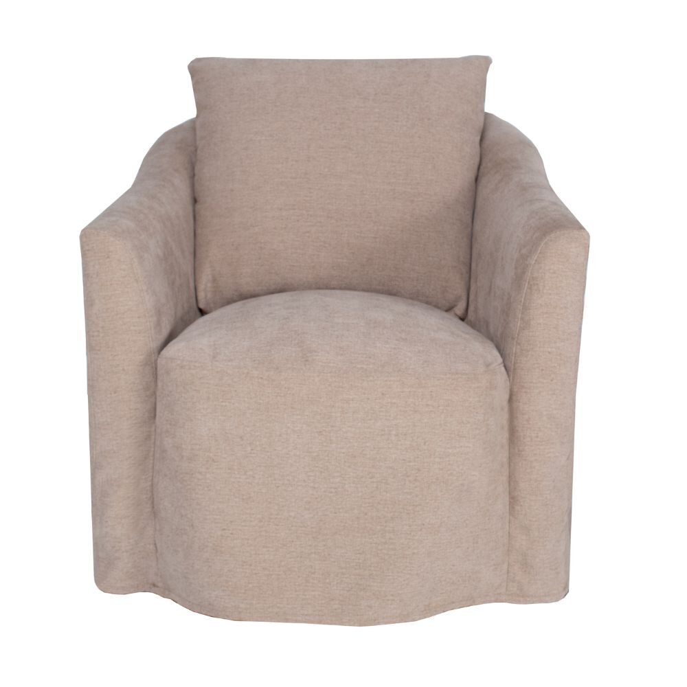 MASLYN SWIVEL CHAIR, Color: LEVI BIRCH