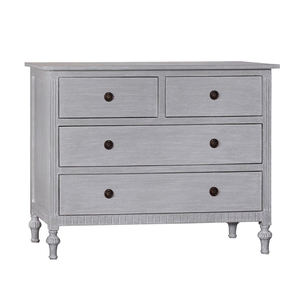 BRITTA CHEST, Color: GRAY WHITE WASH