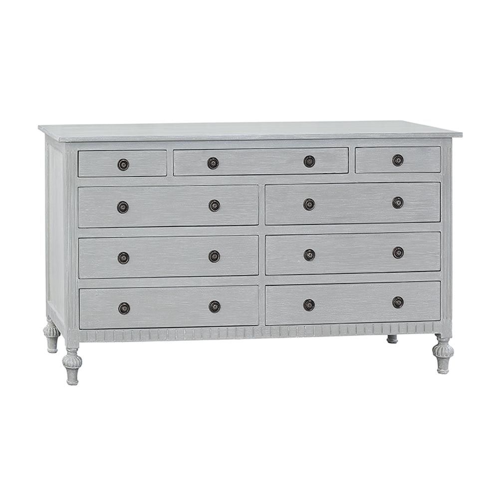BRITTA DRESSER, Color: GRAY WHITE WASH