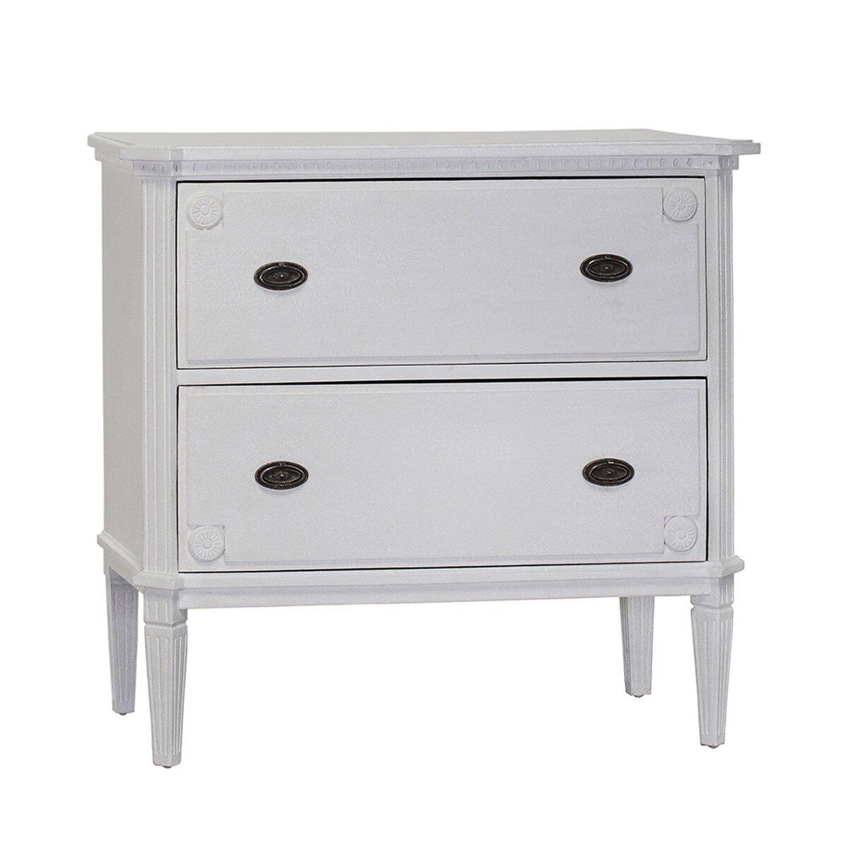 ADELE SMALL CHEST - PEARL WHITE