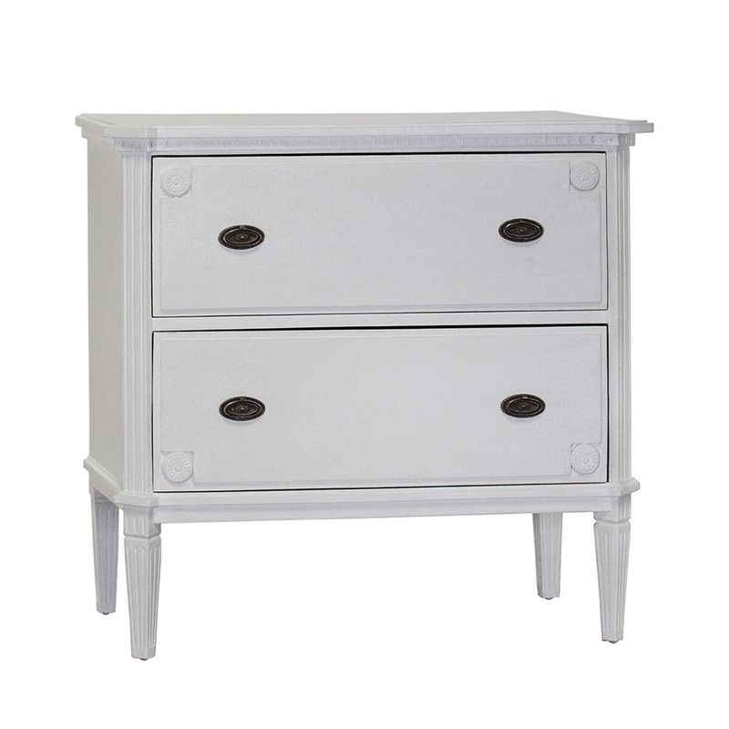 ADELE SMALL CHEST - PEARL WHITE