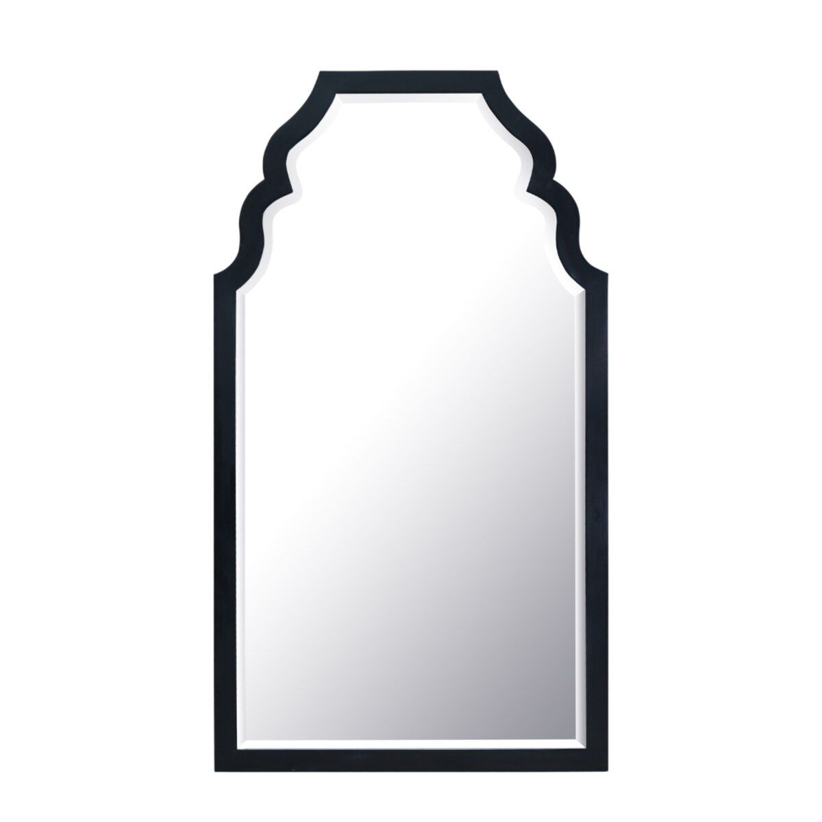 FRANCOIS FLOOR MIRROR, Color: BLACK BEAN