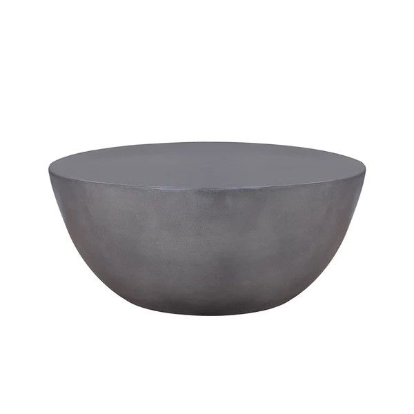 GRAPHITE OUTDOOR COFFEE TABLE, Color: GRAPHITE