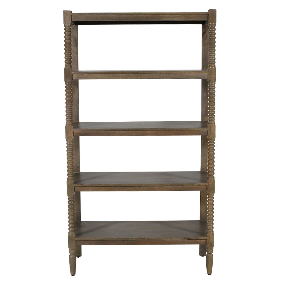 CELINE BOOKCASE, Color: GRAY WASH