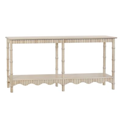 BAMBUSA LONG CONSOLE - WEATHERED GRAY