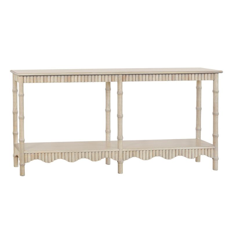 BAMBUSA LONG CONSOLE - WEATHERED GRAY