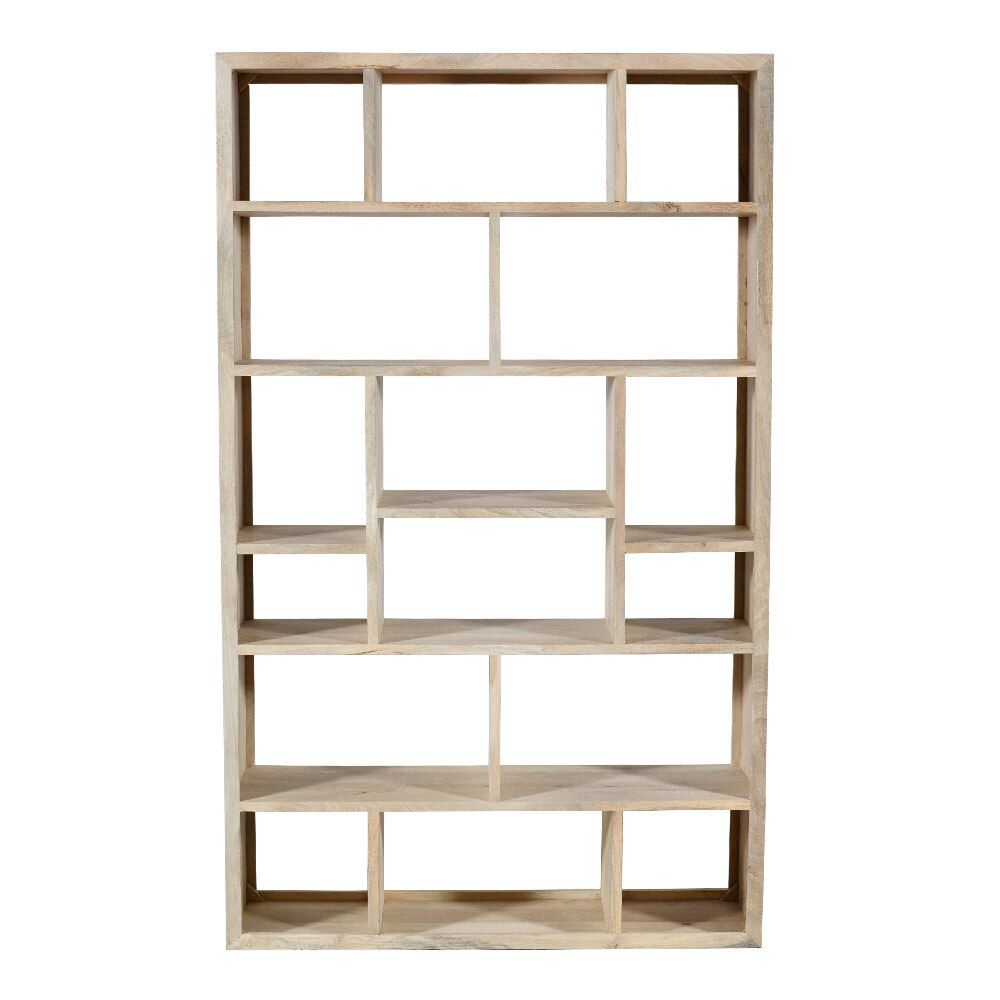 MAYA OPEN BOOKCASE, Color: LIGHT TOBACCO