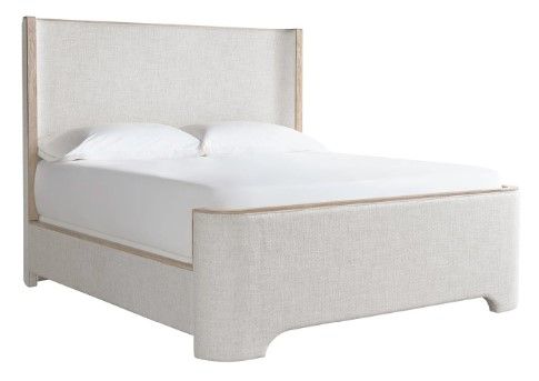 MODERN DESERT UPHOLSTERED BED, Size: KING