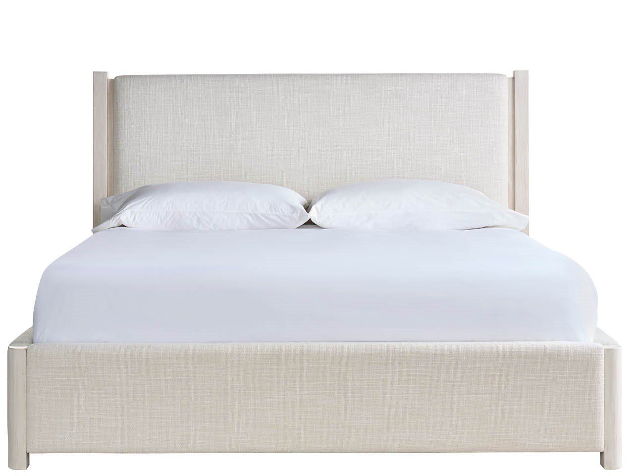 RIVER ROCK UPHOLSTERED BED, Size: KING