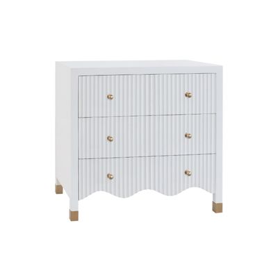 SUZANNE SCALLOPED NIGHTSTAND
