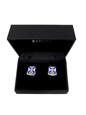 BLUE SHIELD CUFFLINKS