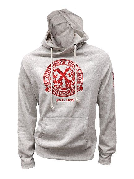 SWEATSHIRT CREST, Color: ASH, Size: X-SMALL
