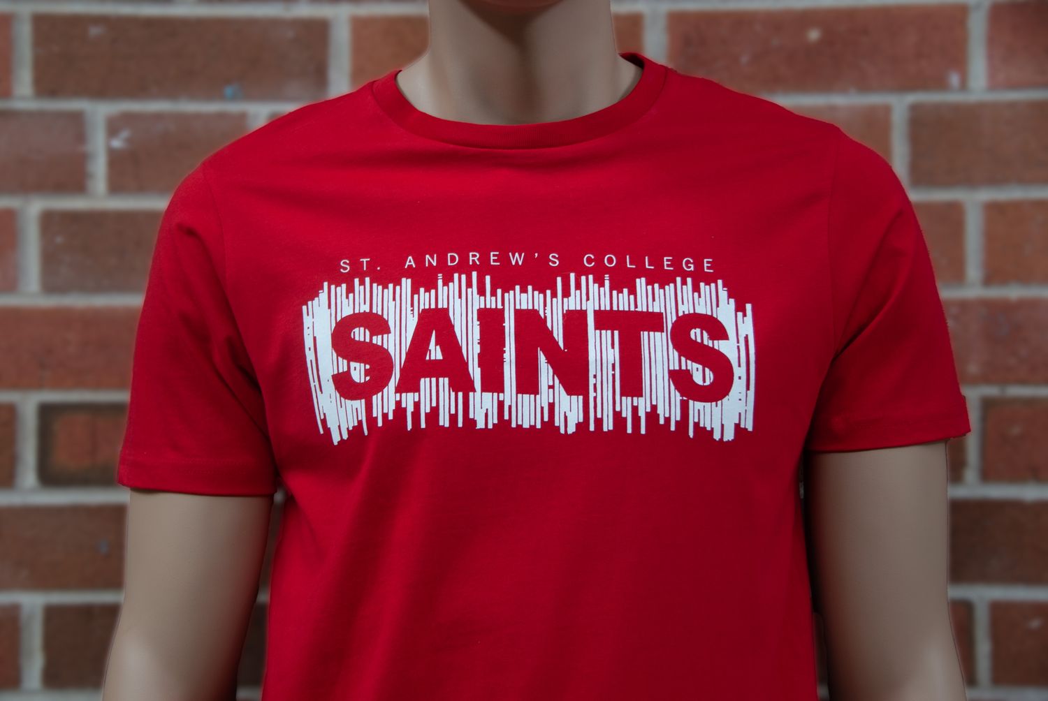 T-SHIRT CC SAINTS, Size: SMALL, Color: RED