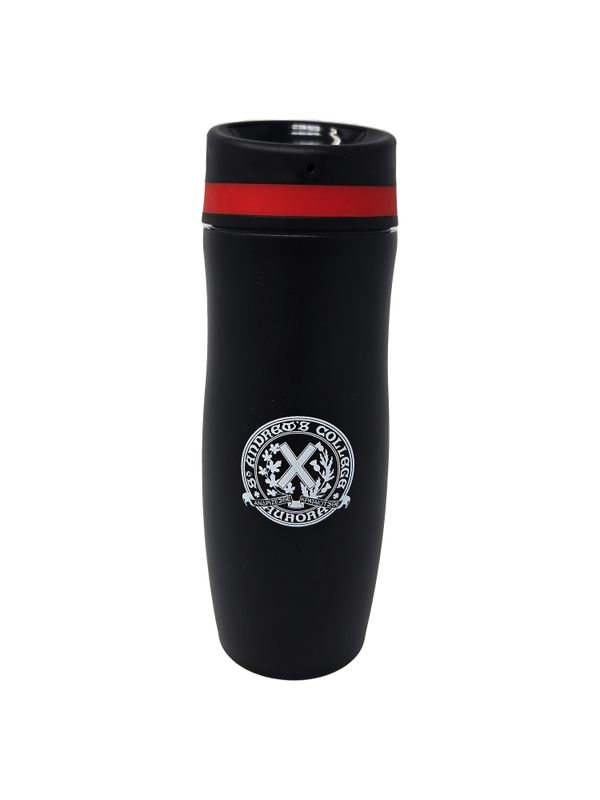 TALL TRAVEL TUMBLER BLACK - CREST