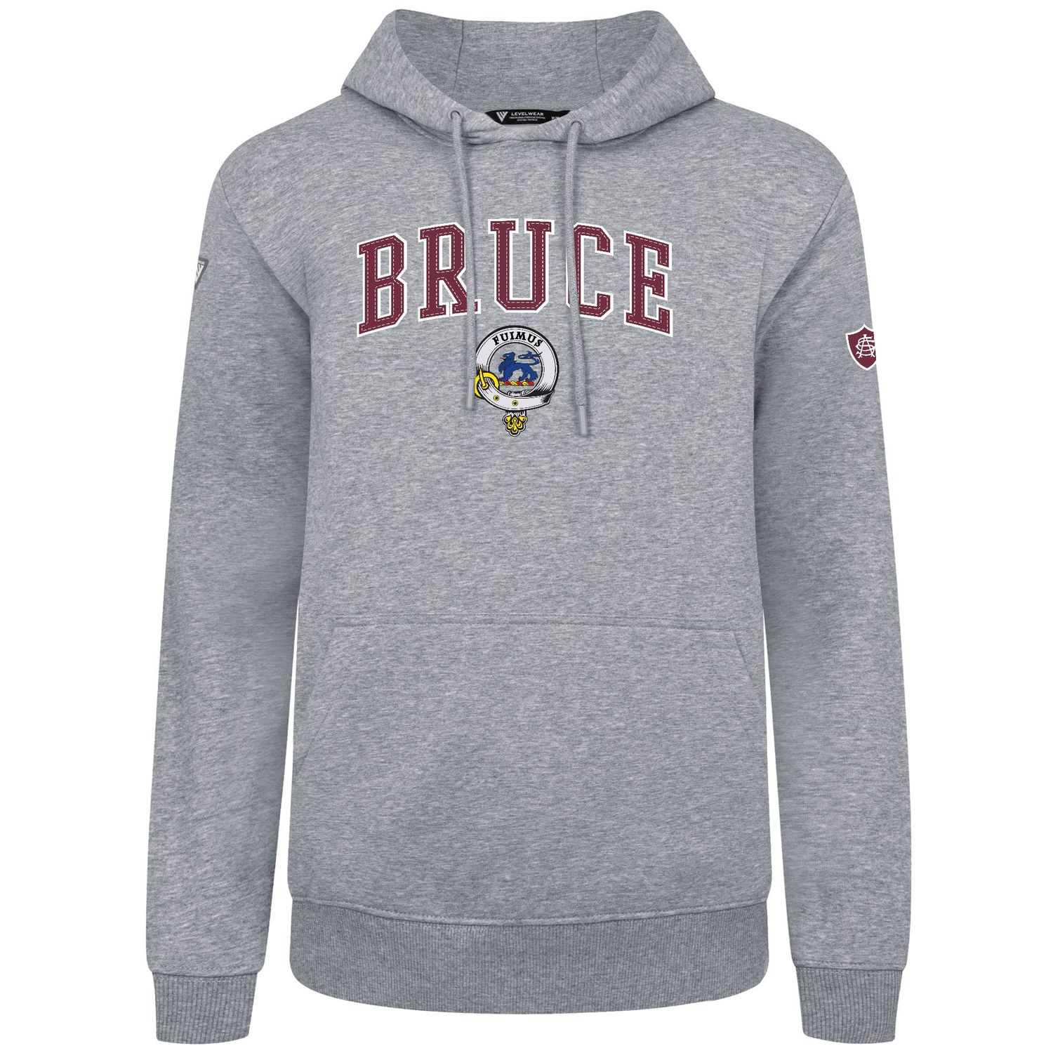 CLAN HOODIE ADULT, Color: BRUCE, Size: S