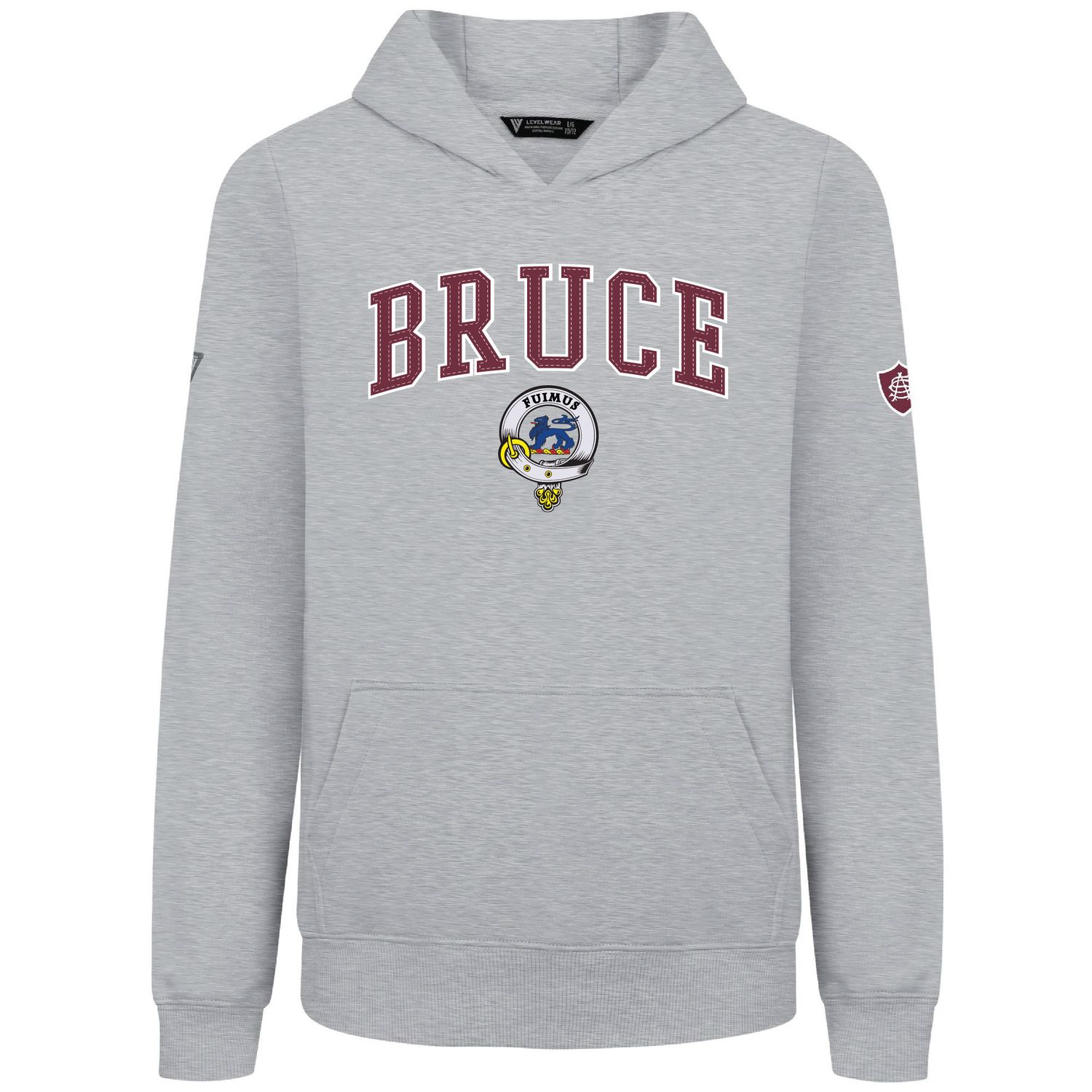 CLAN HOODIE YOUTH, Color: BRUCE, Size: YL