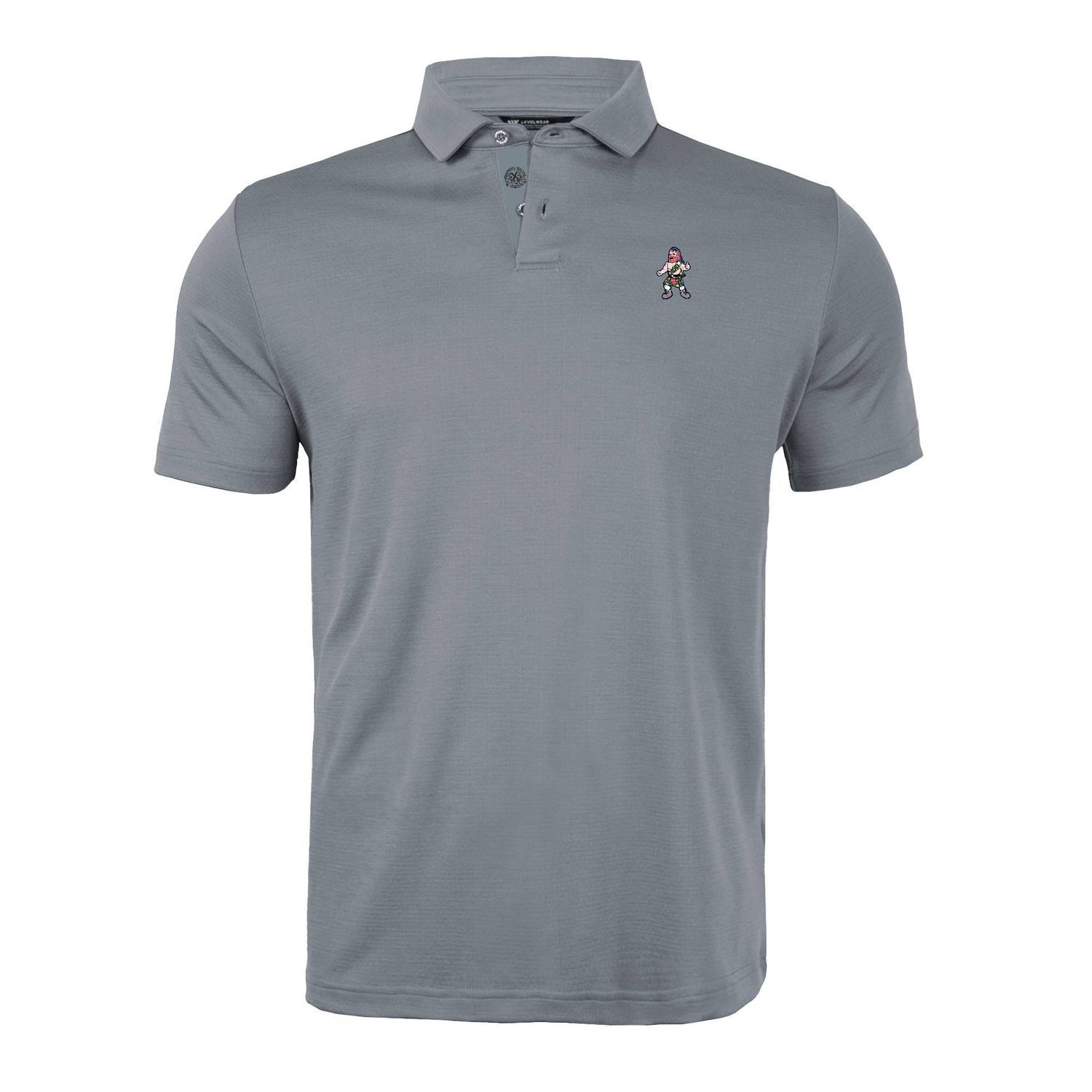 LW DUVAL POLO &#39;BRAVEHEART&#39;, Color: GREY, Size: S