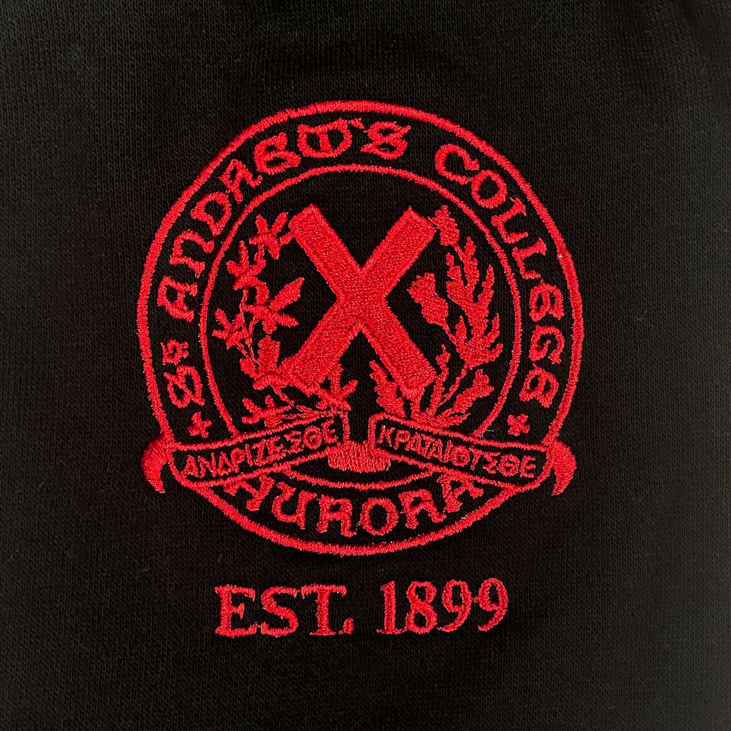 DW ADULT SAC CLASSIC HOODIE, Color: BLACK, Size: XS