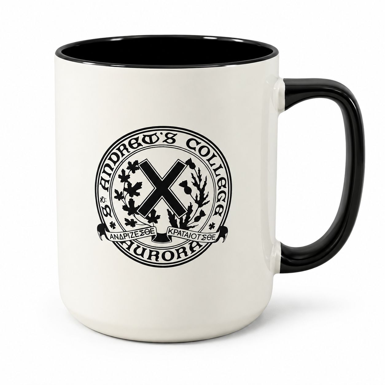 COFFEE MUG ARIEN - BLACK INTERIOR