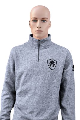 SWEATSHIRT ROOTS QUARTER ZIP